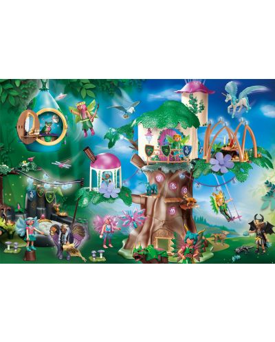 Παζλ Schmidt 100 κομμάτια - Playmobil Μαγικό δάσος - 2